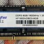 8GB DDR3L LAPTOP RAM KINGFAST