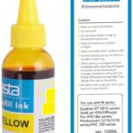 COMPATIBLE REFILL INK YELLOW 100ML
