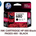 HP 680 Black Ink Cartridge