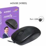 Comfy Usb Black Mouse