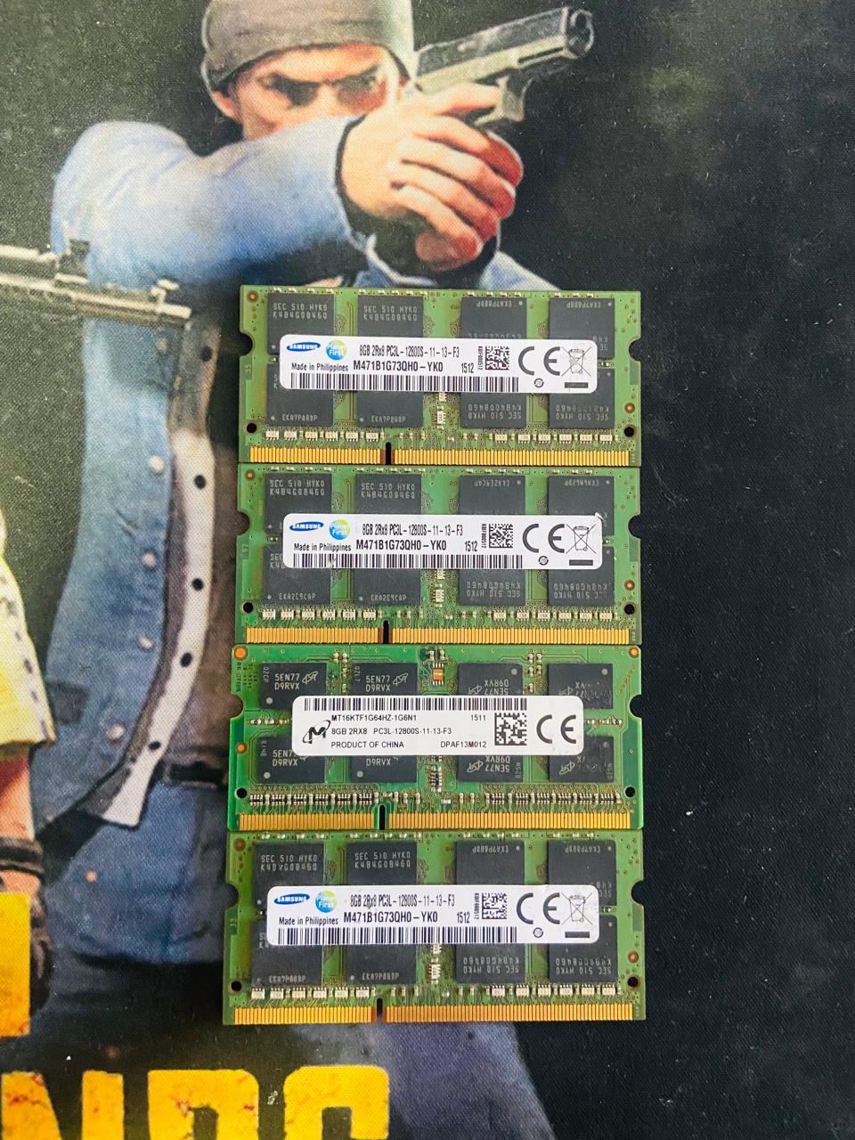 8GB DDR3L LAPTOP RAM