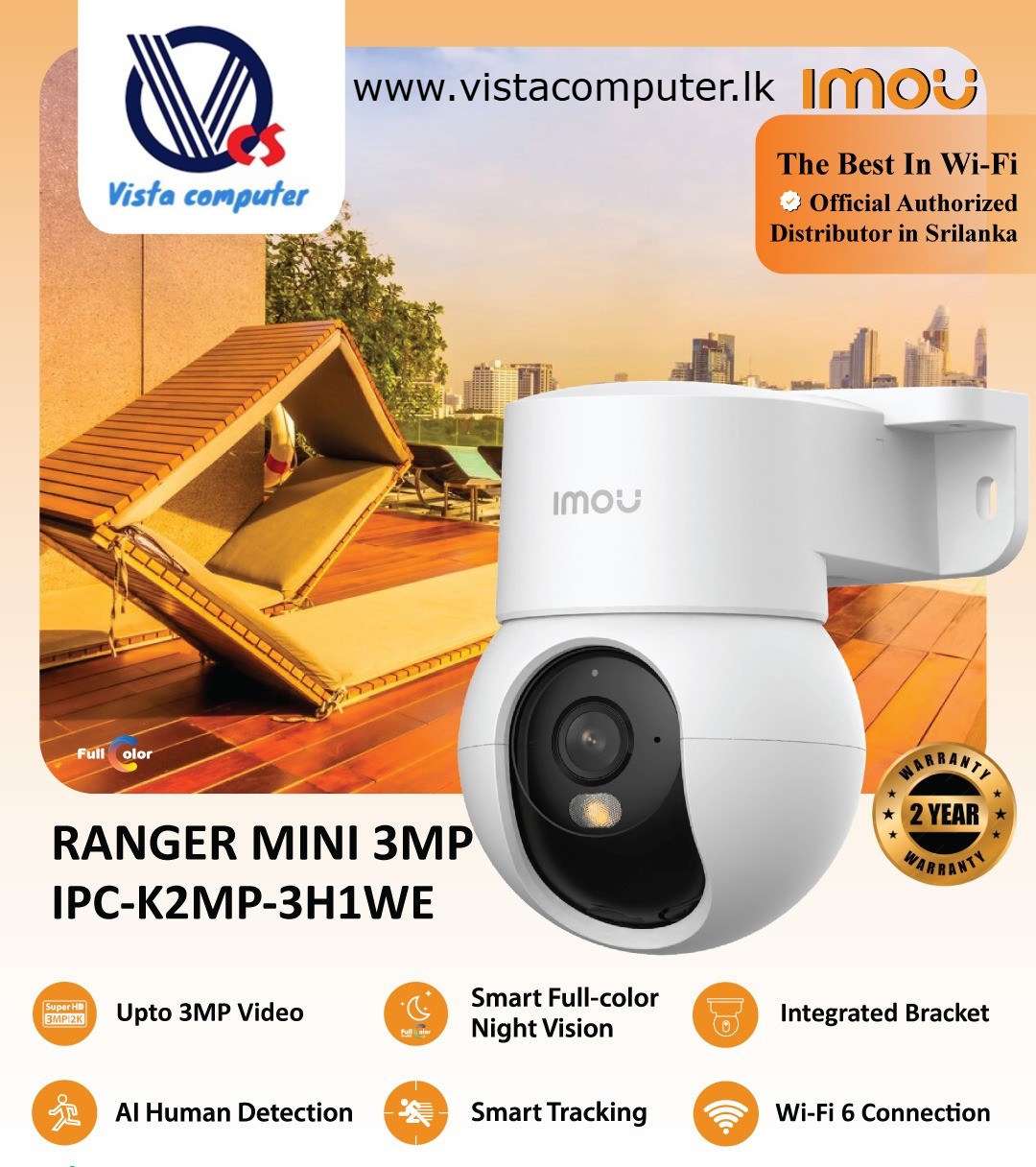 Imou Ranger Mini Wifi Camera