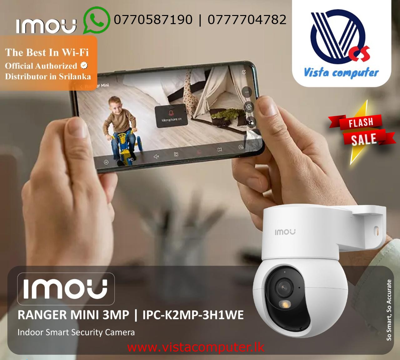 Imou Ranger Mini Wifi Camera
