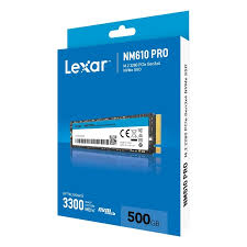 Ssd Lexar 500gb M.2 Nvme Nm610 Pro