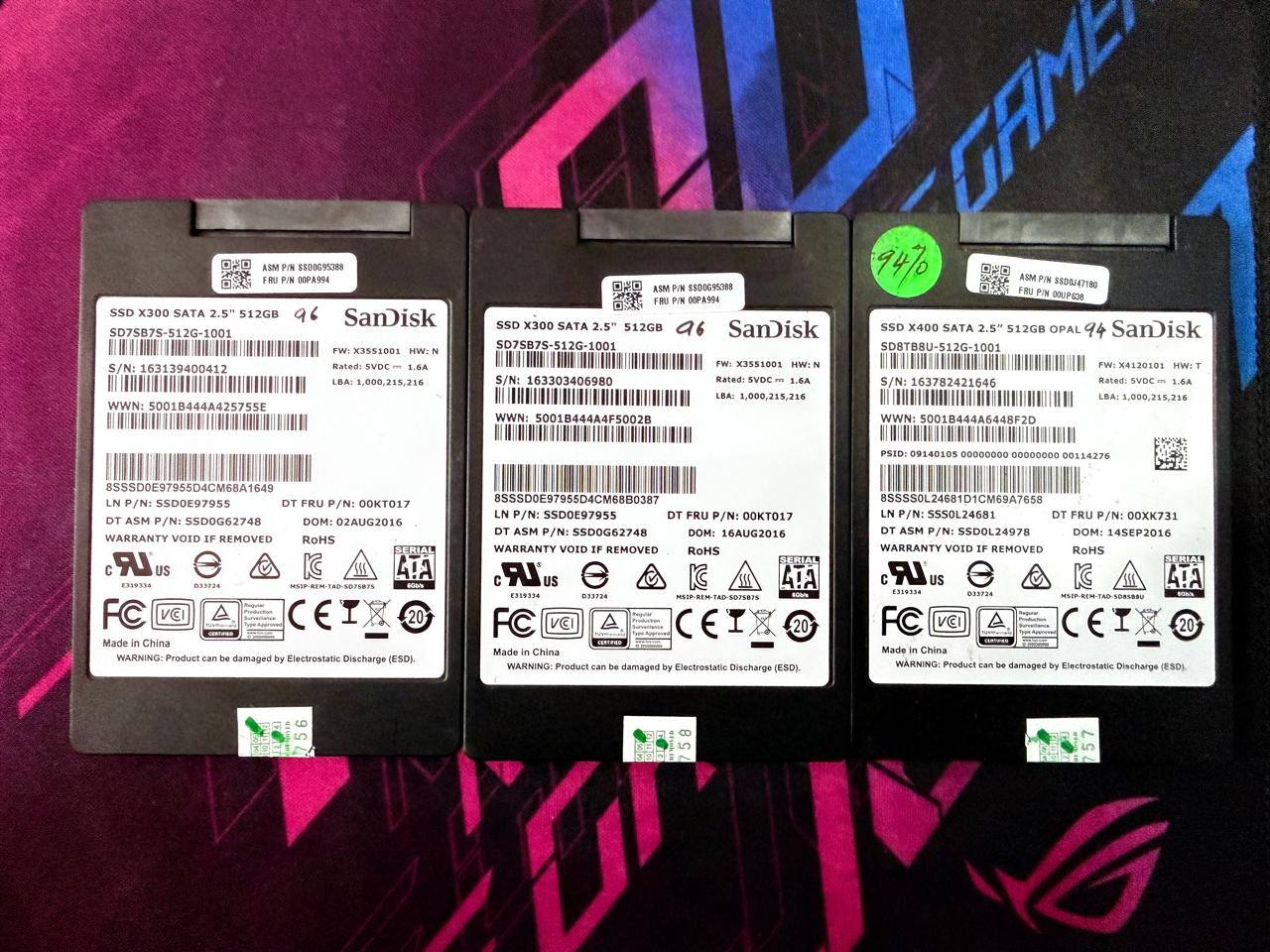 512GB SATA SSD USED - Image 2