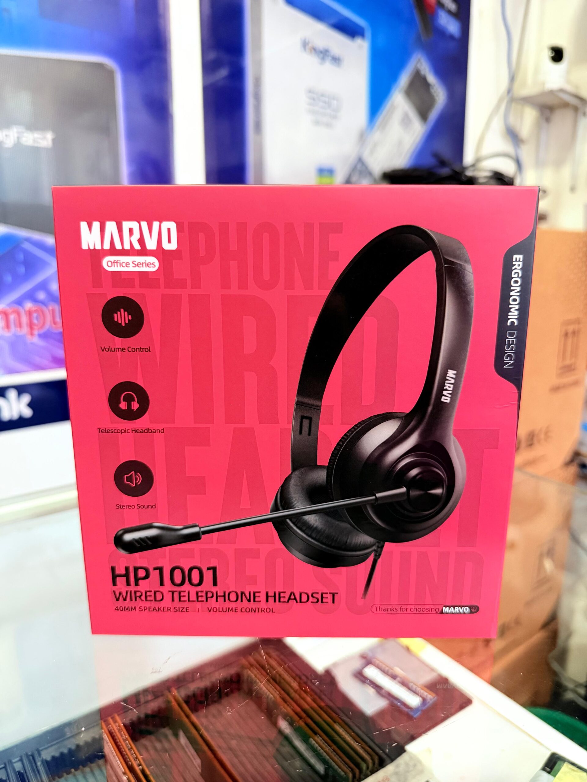 Marvo HP1001 Office Headset